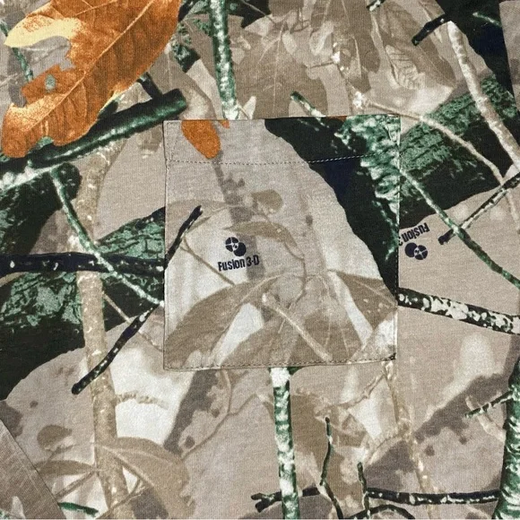 Lot of 2 Outfitters Ridge Long-Sleeve Camo Shirts — Fusion 3D Pattern — Size XL - Picture 4 of 4